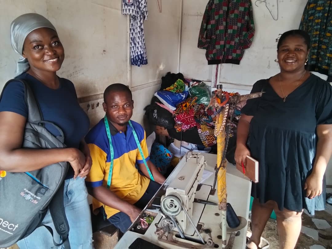 Women working in production